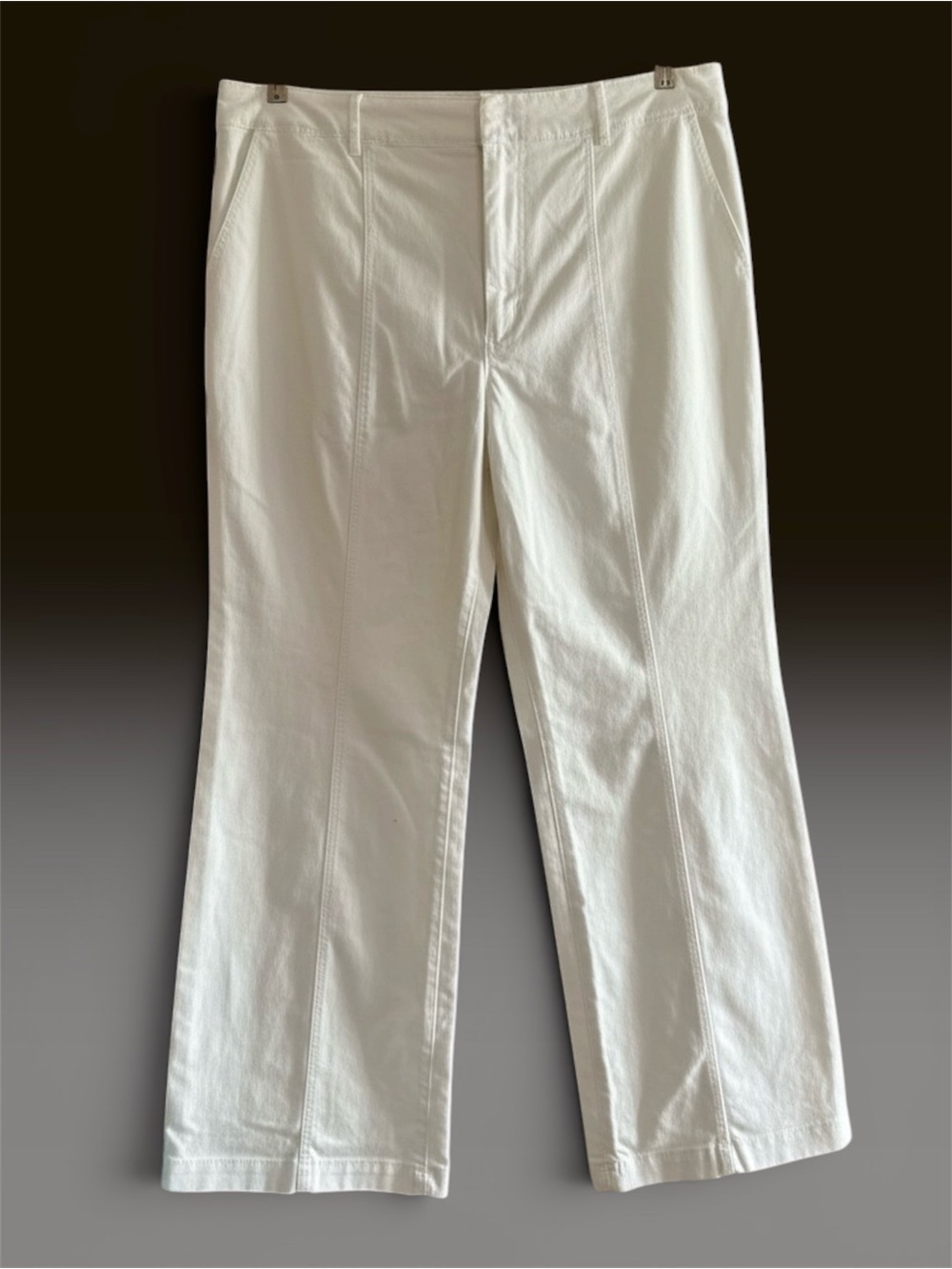 White Wide Leg jeans - size 17